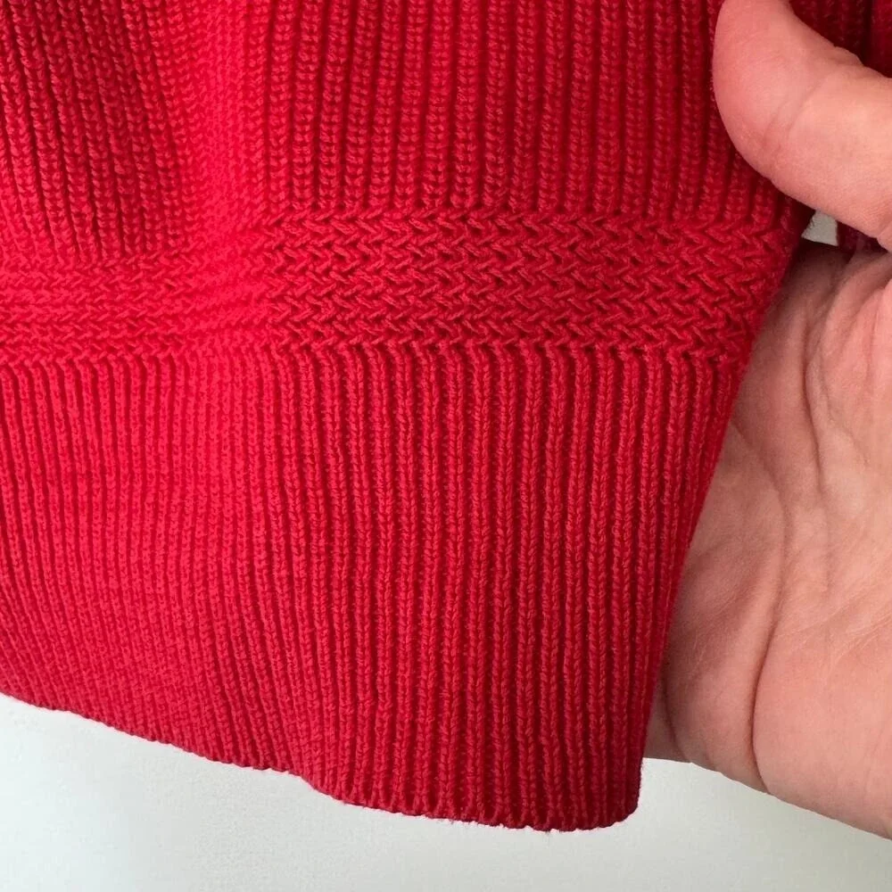 Vintage L. L. Bean Shawl Collar Sweater Large Tall‎